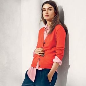 J. Crew Boyfriend V-Neck Summer Weight Sweater